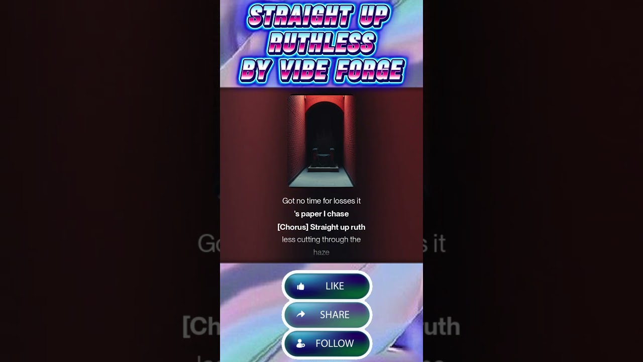 Straight Up Ruthless (Remastered)  by Vibe Forge