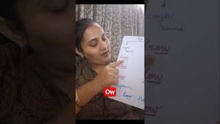 ow makes two #english #learnenglishphonics #lettersoundssongforkids #phonicsforkids