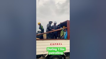 24x7 duty 11kv patrolling #cspdcl #cseb#trendingshorts