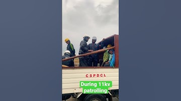 24x7 duty 11kv patrolling #cspdcl #cseb#trendingshorts