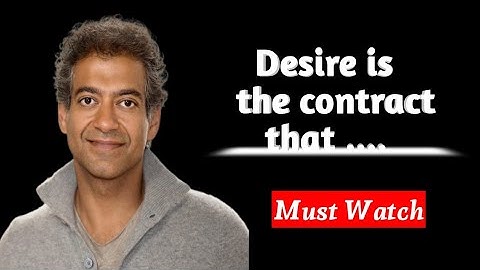 DESIRE IS THE CONTRACT THAT ..| Eyes Opening Video | Naval Ravikant Quotes