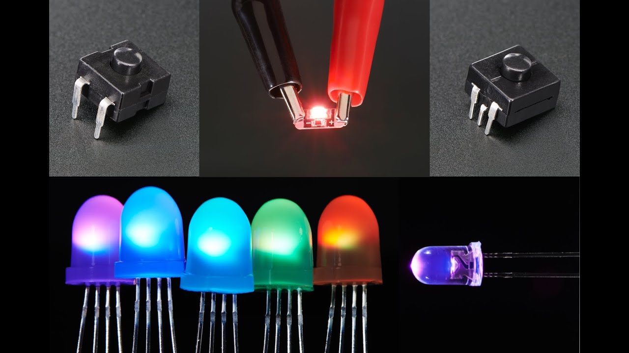 NeoPixel Diffused 8mm Through-Hole LED - 5 Pack : ID 1734 : $4.95 : Industries, Unique & fun DIY electronics and kits