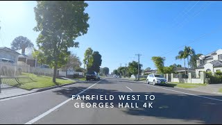 Fairfield West to Georges Hall | morning Sydney commute to work taking the backstreets