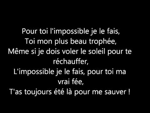 Soprano - Je Serai Là - ParolesMusic