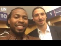 Josh Norman Hangs Out with Zlatan Ibrahimovic