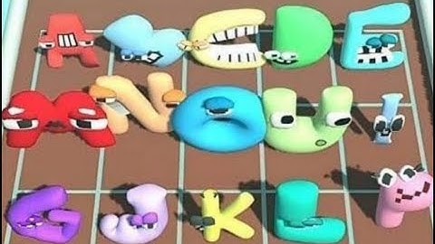 Merge Alphabet Run - Merge Alphabet Lore Run [ Merge ABCD Battles Run ] Gameplay Android - iOS.