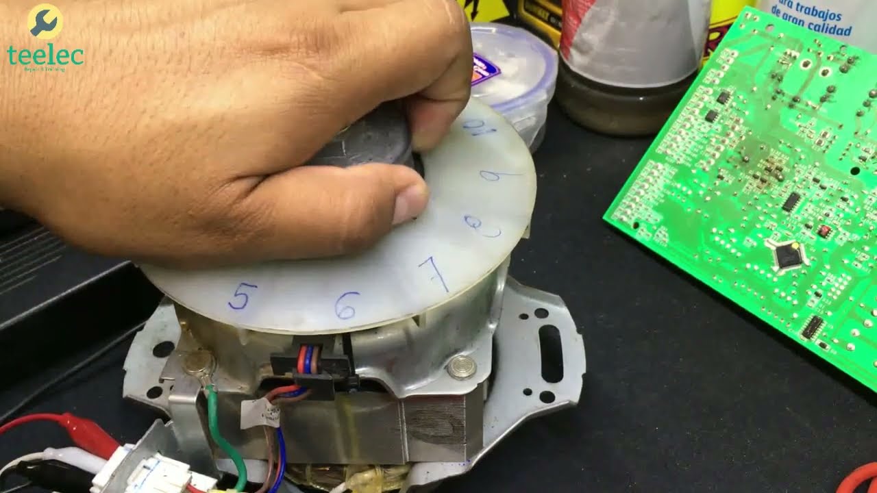 Como cambiar sensor de velocidad lavadora Mabe Aqua Saver Green -Kraken