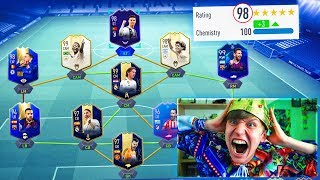 198 RATED!! - HIGHEST RATED FUT DRAFT EVER CHALLENGE!! (FIFA 19) screenshot 3