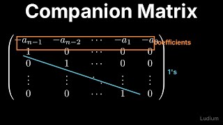 Linear Algebra — 22.4: The Companion Matrix