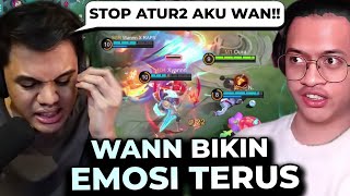 Cuma Wann Yang Bisa Bikin Gw Emosi Sepanjang Game!! Ngatur Terus kau Yaaa!! - Mobile Legends