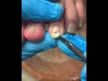 Satisfying Pedicure Routine | Gentle Toenail Care  #fypシ #fypシ #pedicure #nailcare