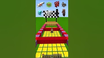 MINECRAFT: PARKOUR HOLES VS MOB