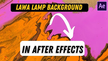 How To Make Lava Lamp Background In After Effects  | Lawa Background   Zimi Studio