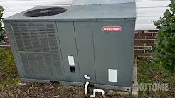 1/16/2018 Goodman Dry Defrost + 1st HVAC Video of 2018