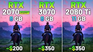 10 Games on RTX 2070 SUPER vs RTX 3070 vs RTX 2080 Ti in 2023 - 1440p