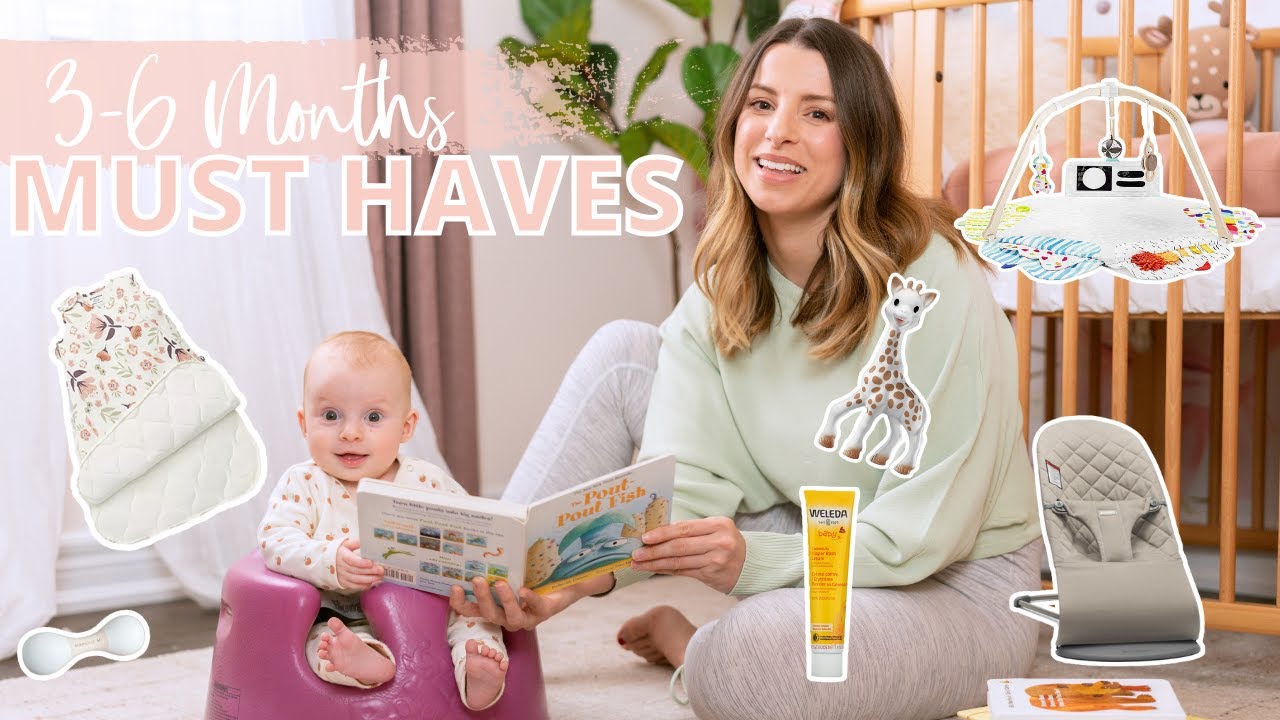 3-6 Months Baby Must Haves and Essentials - Healthnut Nutrition