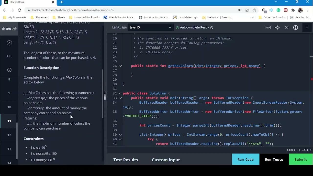 Stanley Hackerrank Test YouTube