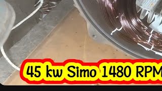 45 kw Simo electric motor works l how the alternators works l electric motor l three phase motors l