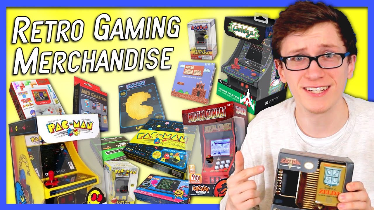 Retro Gaming Merchandise - Scott The Woz 