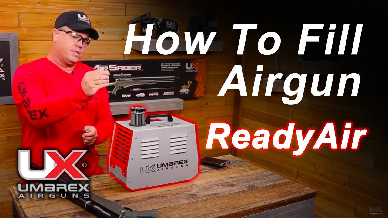How To Fill PCP Airguns with Umarex ReadyAir Airgun Compressor YouTube