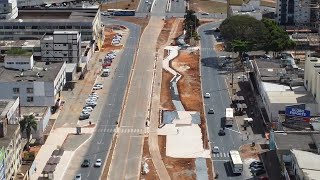 TÚNEL DE TAGUATINGA: Drone mostra a obra (atual e antes) no Centro de Taguatinga #194 e #16