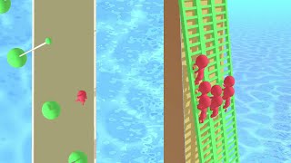 Spider Stickman 3D Race Superhero Fun Race Gameplay Walkthrough Part 1 screenshot 5