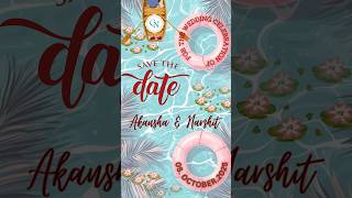 #digitalinvitation #savethedate #weddingstationery #wedding #happiness