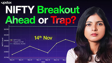 Election Week Volatility! Can NIFTY Break Past 26,000 This Time? | Upstox