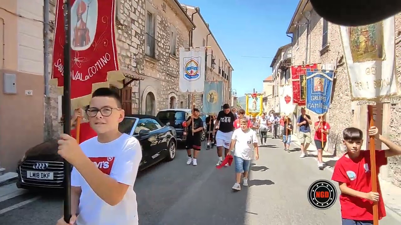 Marcia La Perla Banda di Ailano 7/8/24 S Donato V.C. processione S Donato