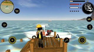 Stickman Rope Hero Vice Town Fiear screenshot 5