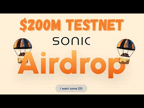 Sonic Testnet $200M Airdrop! Fantom Rebranded to Sonic 🚀