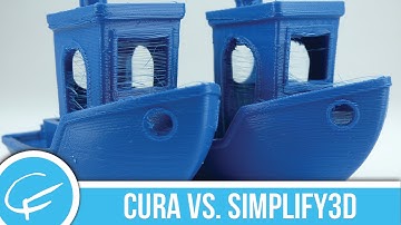 Cura Vs.  Simplify3D: A Slicer Comparison with #3DBenchy