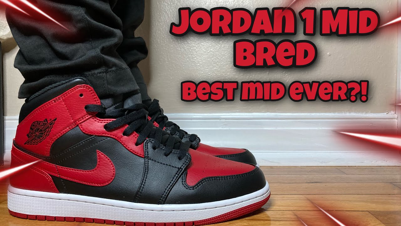 air jordan bred 1 mid