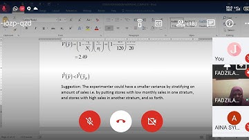 Sampling Technique Part 3