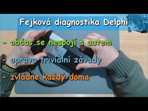 Autodiagnostika - Fejková Delphi se nespojí s autem