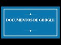 DOCUMENTOS DE GOOGLE - CONFIGURAR PÁGINA E IMPRIMIR