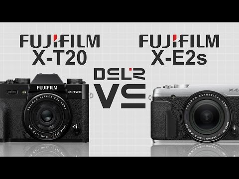 Fujifilm X-T20 vs Fujifilm X-E2s