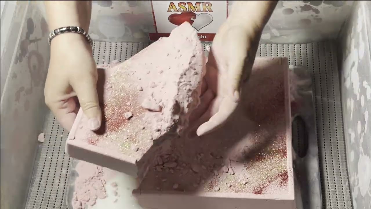 #ASMR Relaxing Baking Soda Video #870