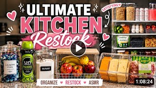 The Most Satisfying Kitchen Restock You’ll Watch 💕