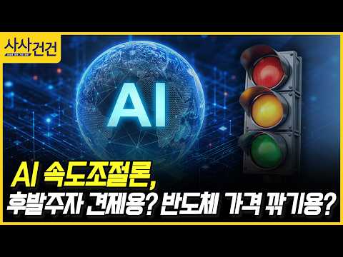 [사사건건] AI 속도조절론, 후발주자 견제용? 반도체 가격 깎기용? (정철진)
