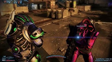 Mass Effect 3 Multiplayer -  Krogan Soldier Gameplay