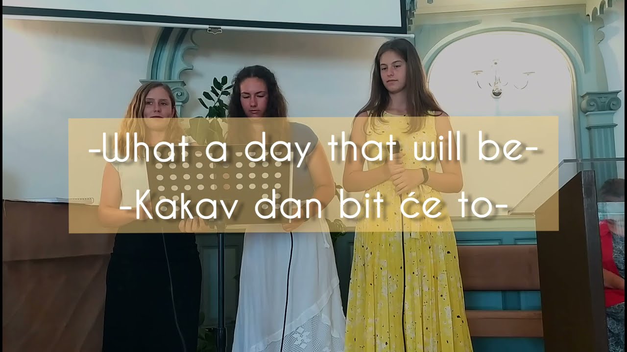 What a day that will be | Kakav dan bit će to [COVER]