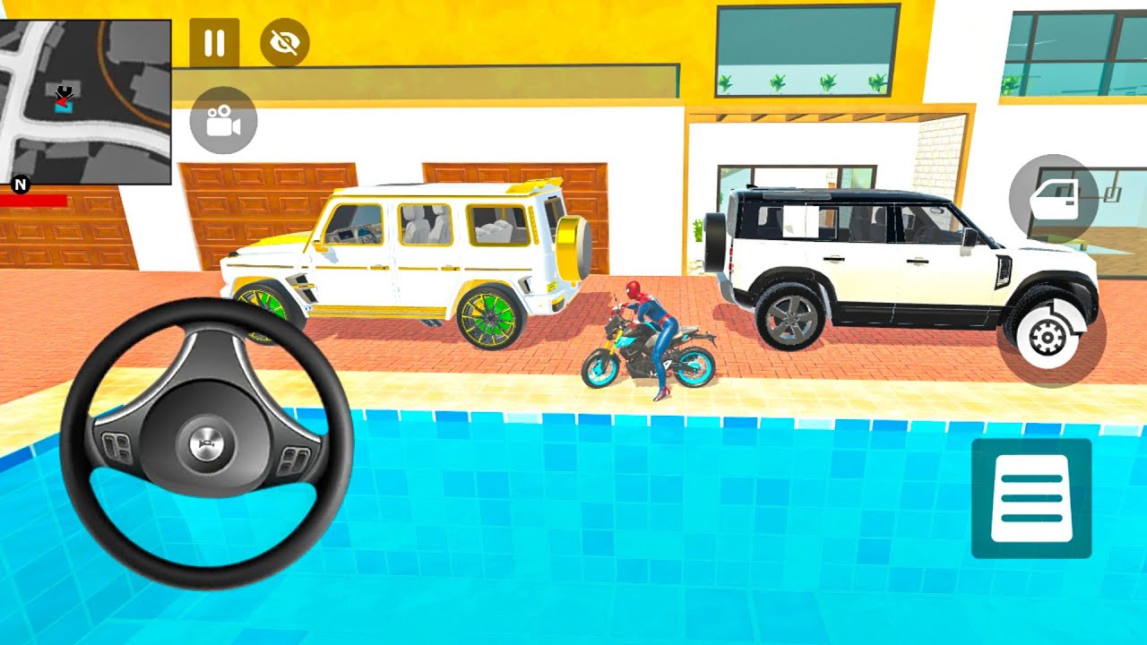 🎮 Franklin Order by 1️⃣ Modified Big Gwagon and 1️⃣ Modified Big 💥 Defender in Indian 🇮🇳 Bike Theft 