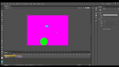 Dasar-dasar Animasi (classic tween,motion tween,dan shape tween) menggunakan Adobe animate cc 2015