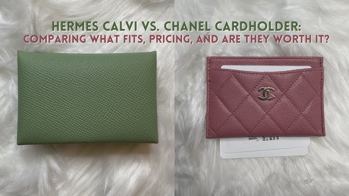 Review HERMES Calvi Card Holder, What's fit, Wear & Tear