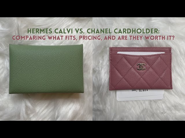 Hermes Calvi Womens Card Holders, Pink