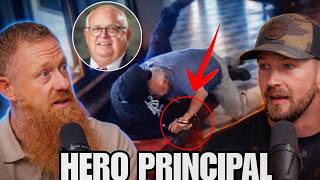 Unarmed High School Principal STOPS Shooter In His Tracks
