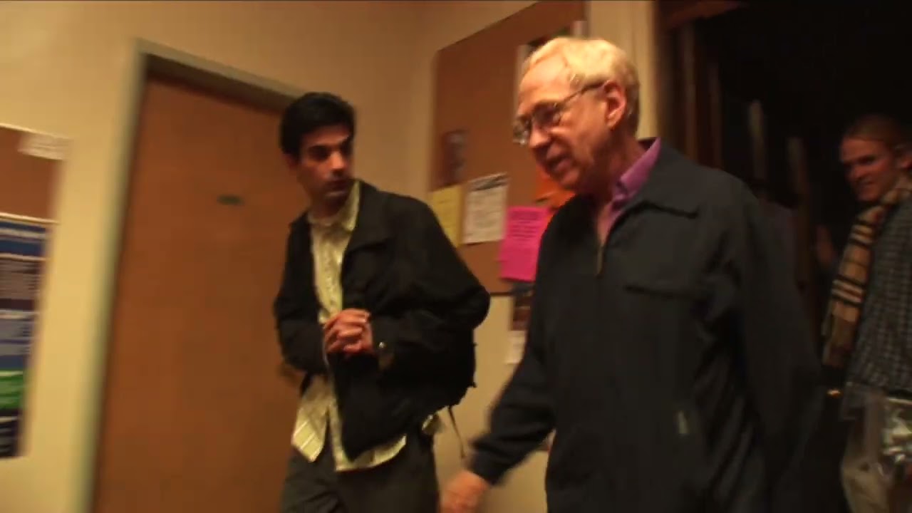 Hubert Dreyfus after class 2005