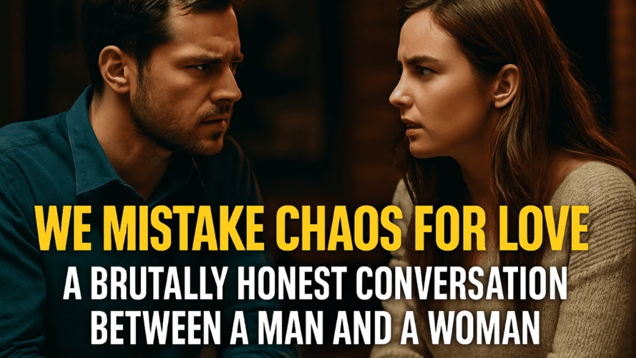 “We Mistake Chaos for Love” — A Brutally Honest Conversation Between a Man and a Woman