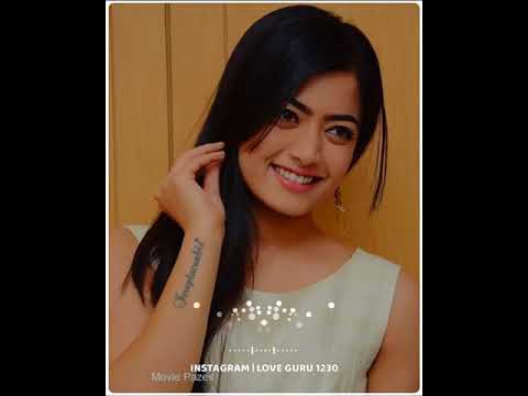 Rashmika mandanna love status - YouTube